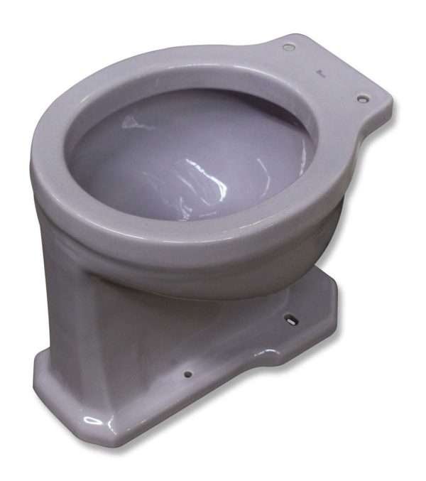 Bathroom - Vintage Rheem Pastel Purple Ceramic Toilet Bowl