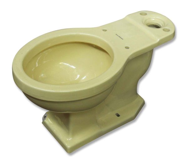 Bathroom - Vintage Rheem Richmond Pastel Yellow Toilet
