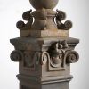 Railings & Posts - Reclaimed Ball Finial Cast Iron 55 in. Column Newel Post