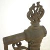 Railings & Posts - Reclaimed 37.5 in. Cast Iron Post with Spiral Bracket