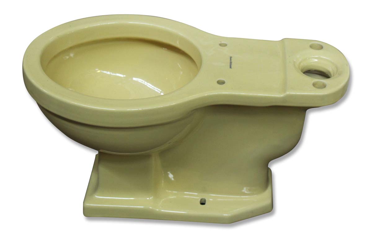Vintage Rheem Richmond Pastel Yellow Toilet | Olde Good Things