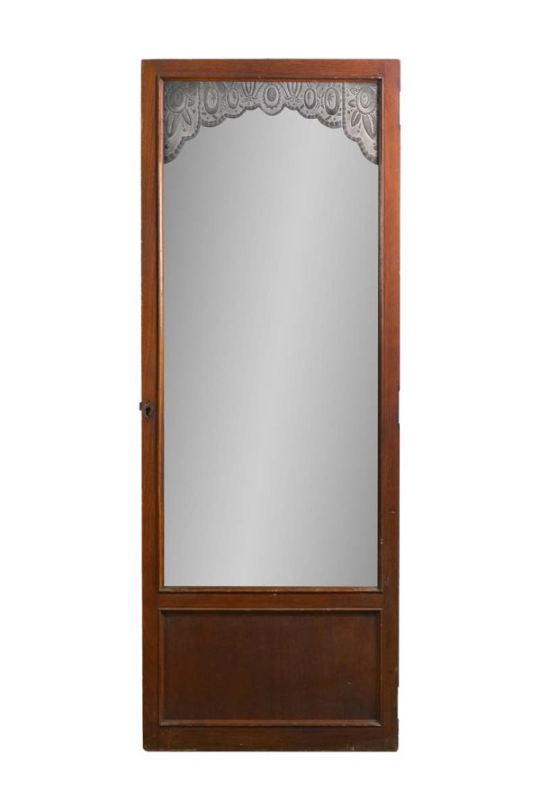 Altered Antiques - Art Deco Repurposed Cabinet Door Dressing Mirror