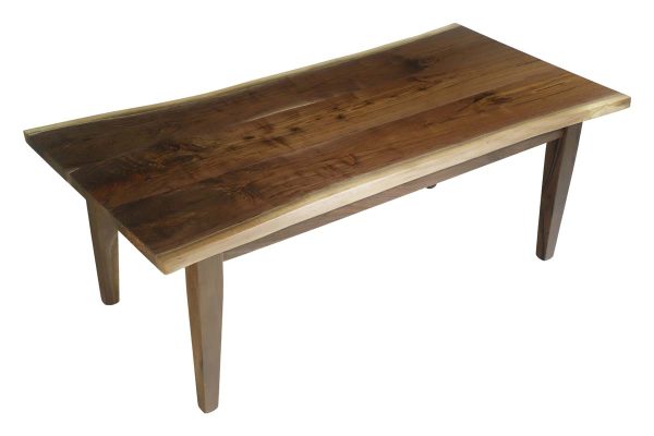 Farm Tables - Handcrafted 7 ft Walnut Dining Tapered Legs Table