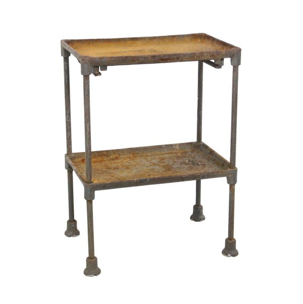 Industrial - Two Tier Cast Iron Industrial Table