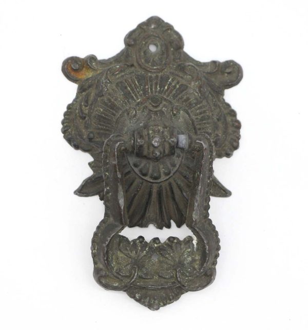 Knockers & Door Bells - Antique Cast Brass Highly Ornate Door Knocker