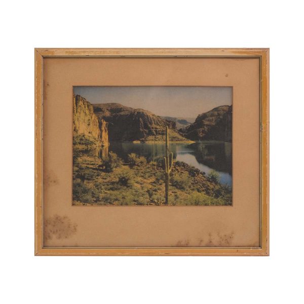 Photographs - 1940s Apache Trail Arizona Framed Photograph