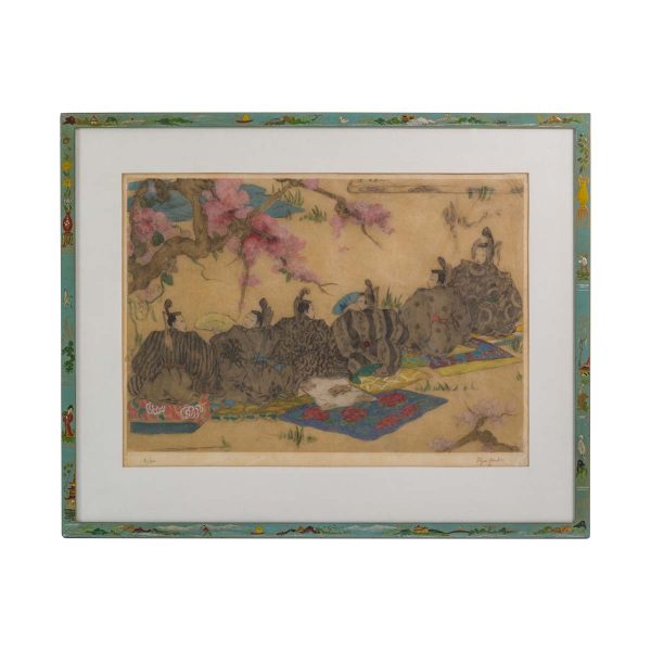 Prints - Signed Artist Elyse Lord Oriental Frame Print Proof