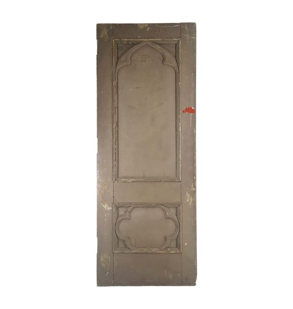Standard Doors - Antique Gothic Solid Pine 2 Pane Passage Door 83 x 31.75