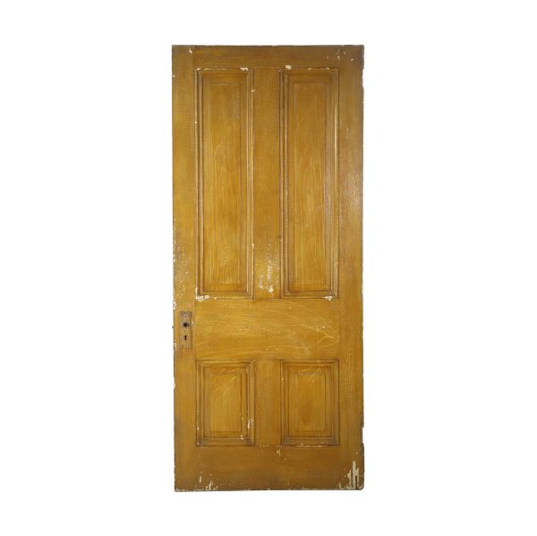 Standard Doors - Vintage 4 Pane Pine Wood Passage Door 83 x 36