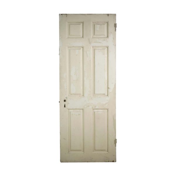 Standard Doors - Vintage 6 Pane Pine Wood Passage Door 78.75 x 30