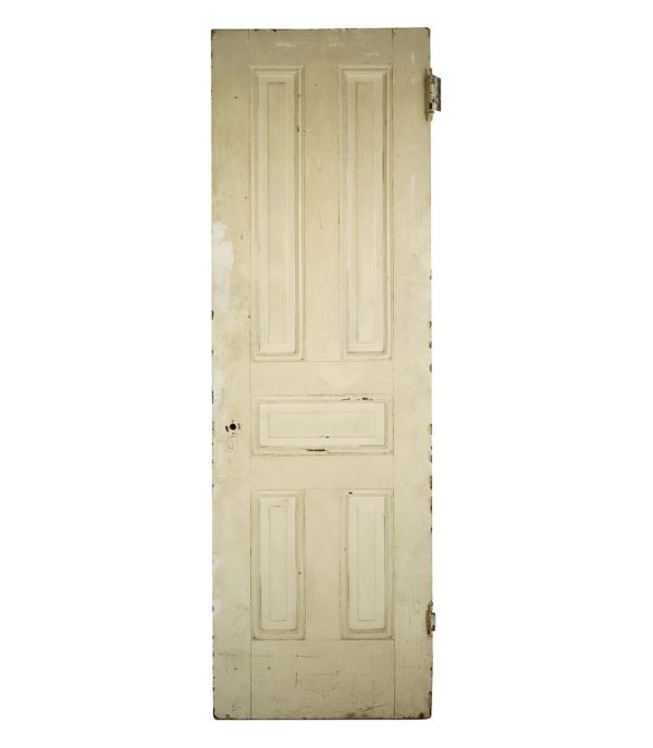Standard Doors - Vintage White 5 Pane Pine Passage Door 83.5 x 26
