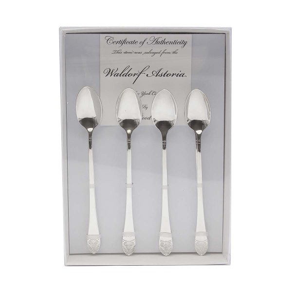 Waldorf Astoria - New Waldorf Astoria Art Deco Iced Teaspoon Flatware Gift Set