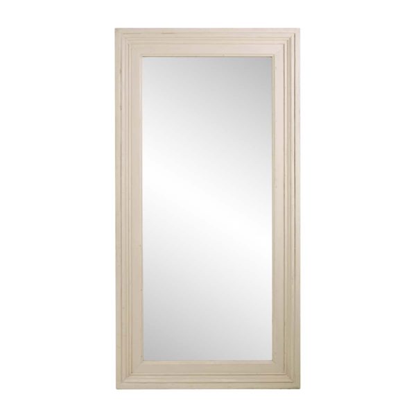 Wood Molding Mirrors - Reclaimed 6.75 ft Pine Wood Molding Dressing Mirror
