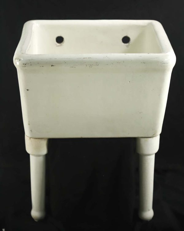 Kitchen - Reclaimed 25 in. Cast Iron White Wall Mount Slop Sink