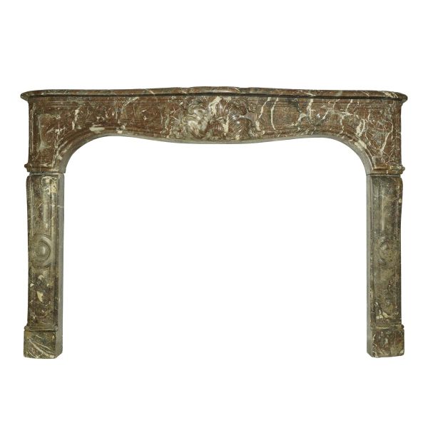 Marble Mantel - Combination of Two Louis XVI Marble Mantels