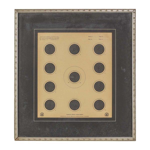 Other Wall Art  - Vintage Framed Official NRA A-17 Shooting Target