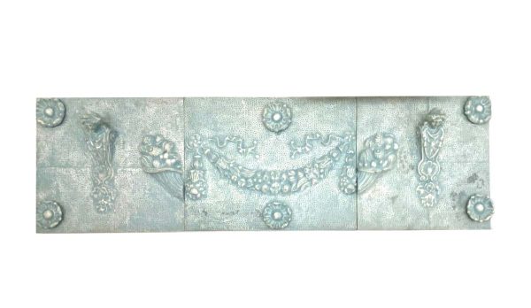 Tin Panels - Handcrafted Zinc Frieze from The Grand Prospect Hall Brooklyn NY Facade