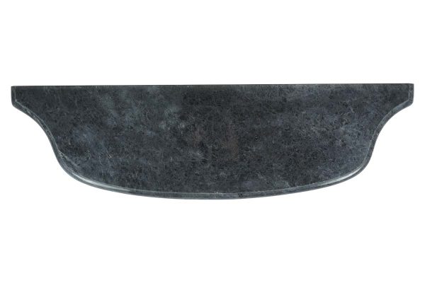 Marble Slabs - Portugal Made Rounded Black Mix Marble Tabletop