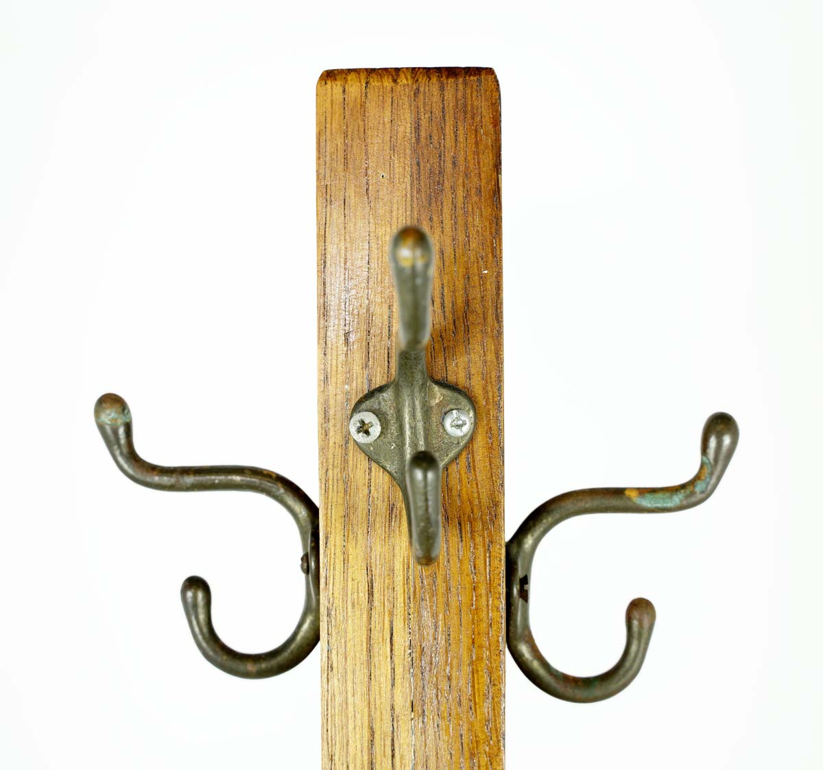 Rustic Cast Iron Garden Tools Coat Rack Hook