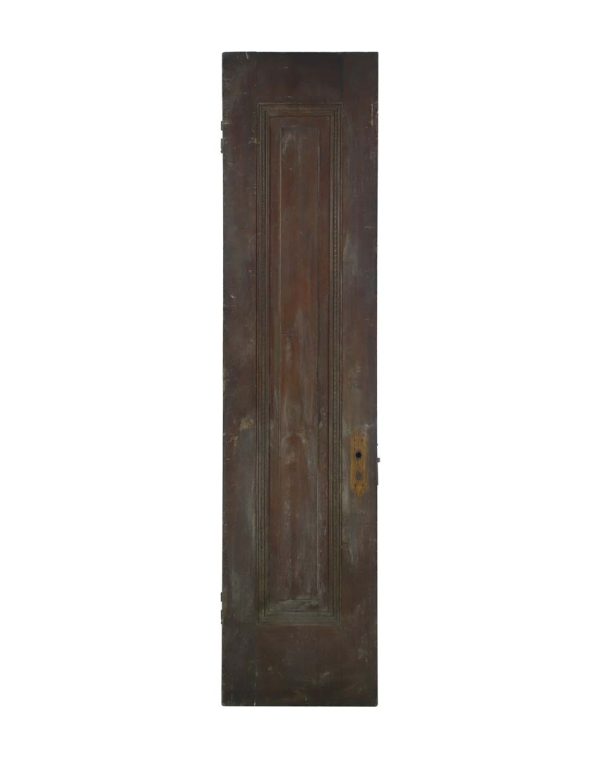 Standard Doors - Antique 1 Pane Egg & Dart Oak Passage Door 91.5 x 21.75