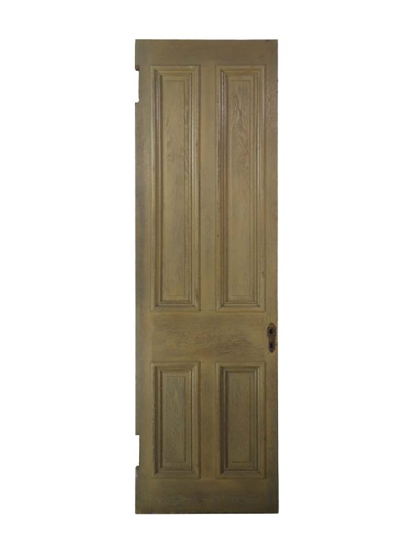 Standard Doors - Antique 4 Pane Oak Passage Door 89.25 x 27