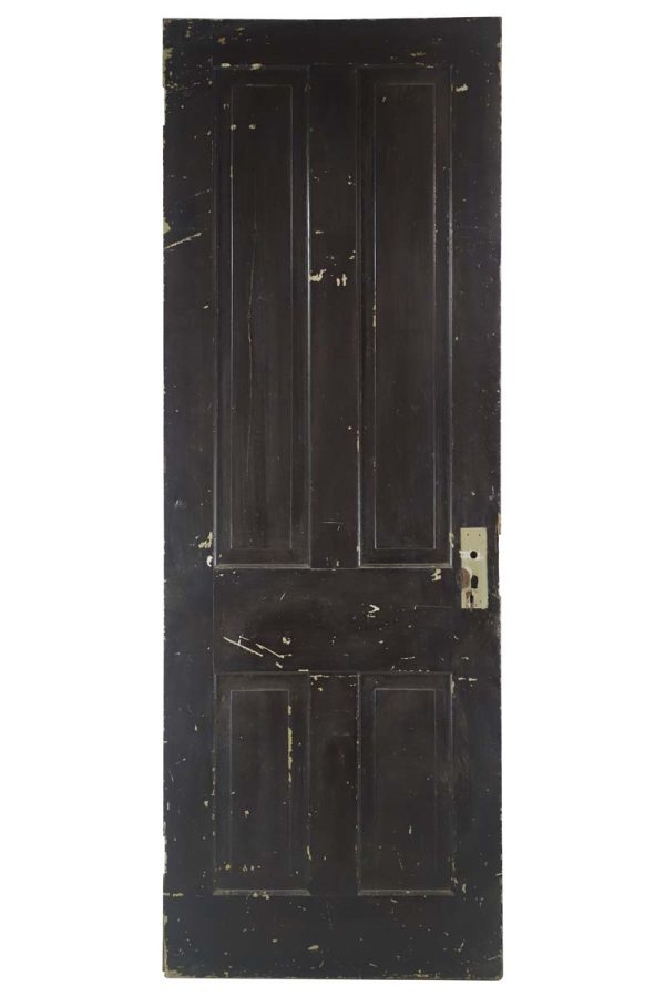 Standard Doors - Vintage 4 Pane Interior Pine Passage Door 83.25 x 30.25