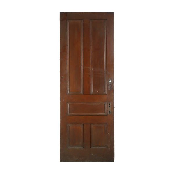 Standard Doors - Vintage 5 Pane Pine Privacy Door 86.5 x 31.5