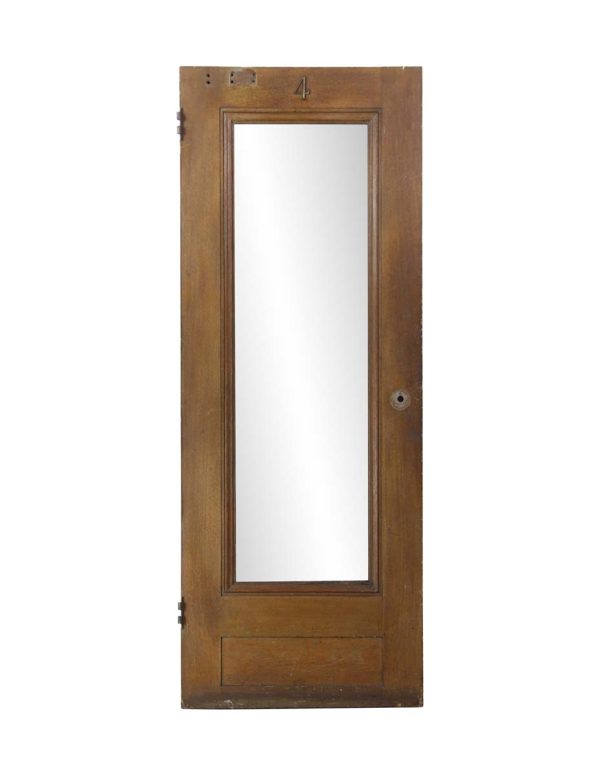 Standard Doors - Vintage Full Glass Lite Wood Passage Door 79.25 x 29.875