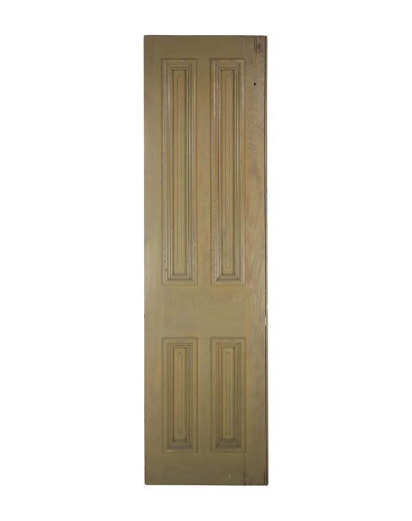 Standard Doors - Vintage Oak 4 Pane Interior Passage Door 82.5 x 22.75