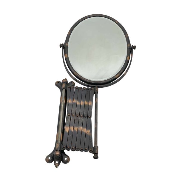 Bathroom - Accordion Armed Japan Finish Wall Mount Shaving Mirror