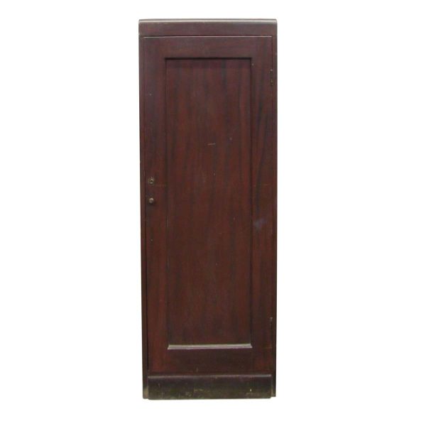 Cabinets - Antique 51 x 19 Wooden Mahogany Kitchen Cabinet