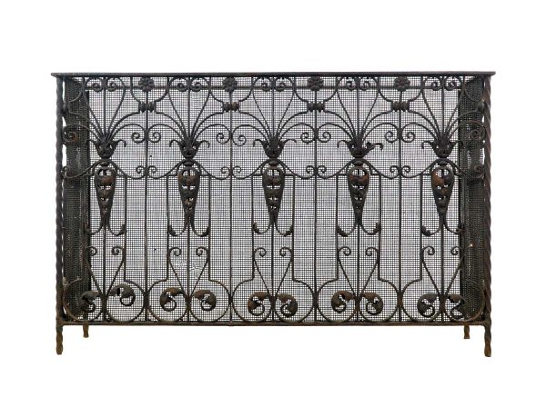 Decorative Metal - Antique Wrought Iron Ornate Console Table Base