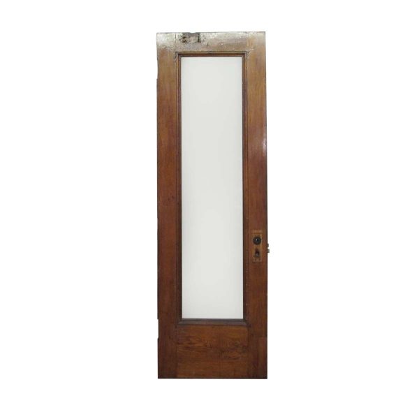 Entry Doors - Antique 1 Lite Brownstone Entry Door 89 x 27.75