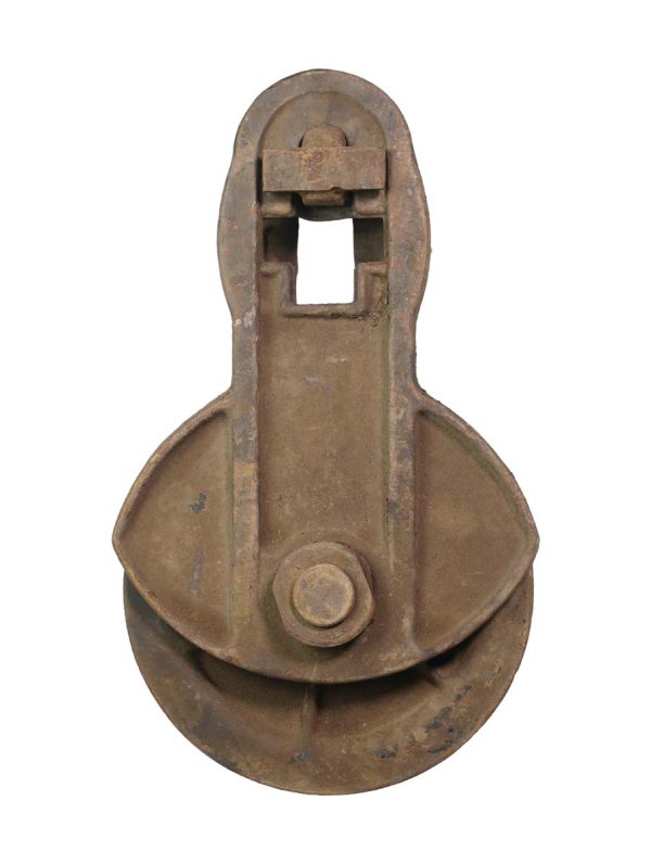 Industrial - Vintage Steel Connector Double Ended Pulley