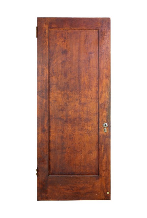 Standard Doors - Vintage 1 Full Panel Birch Passage Door 79 x 31.6875