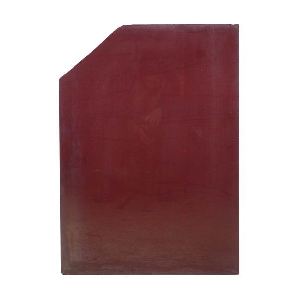 Exclusive Glass - Vintage Red Vitrolite Pigmented Structural Glass Sheet 32 x 23