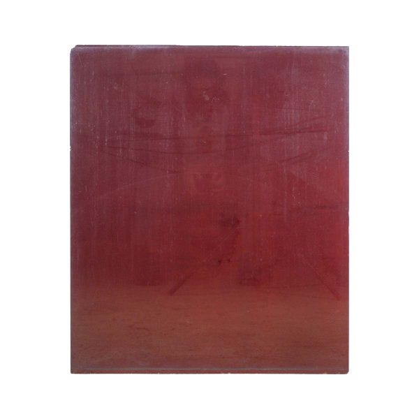 Exclusive Glass - Vintage Red Vitrolite Pigmented Structural Glass Sheet 32 x 27.75