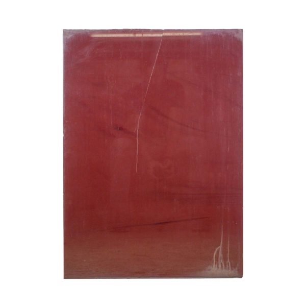 Exclusive Glass - Vintage Red Vitrolite Pigmented Structural Glass Sheet 32.25 x 23.375