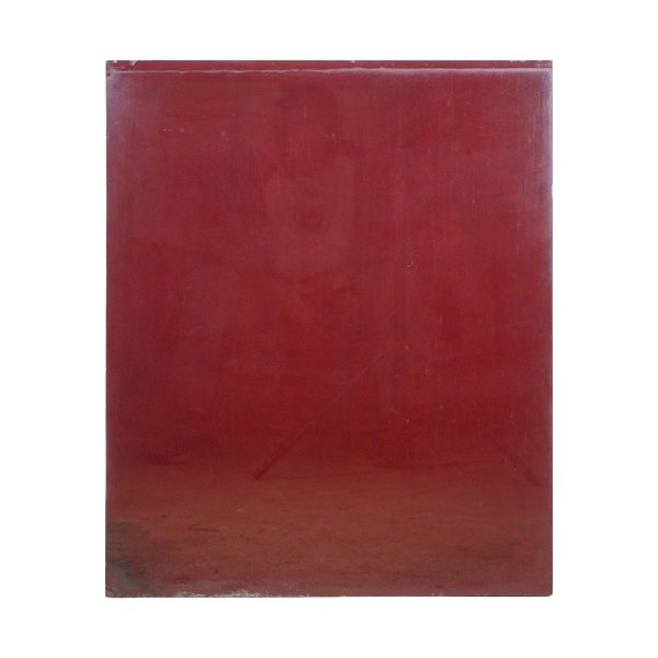 Exclusive Glass - Vintage Red Vitrolite Pigmented Structural Glass Sheet 33 x 27.25