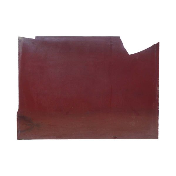 Exclusive Glass - Vintage Red Vitrolite Pigmented Structural Glass Sheet 33.5 x 24.25