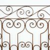 Railings & Posts - Reclaimed 43 in. H Curled Wrought Iron Vertical Fence