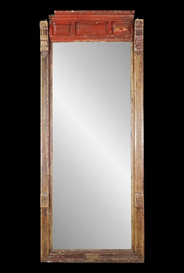 Moldings - Reclaimed 8 ft Mahogany Molding Wall Mirror