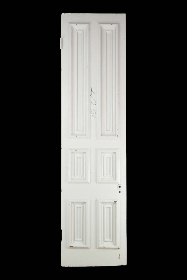 Standard Doors - Vintage 6 Double Panel Wood White Passage Door 107 x 27.25