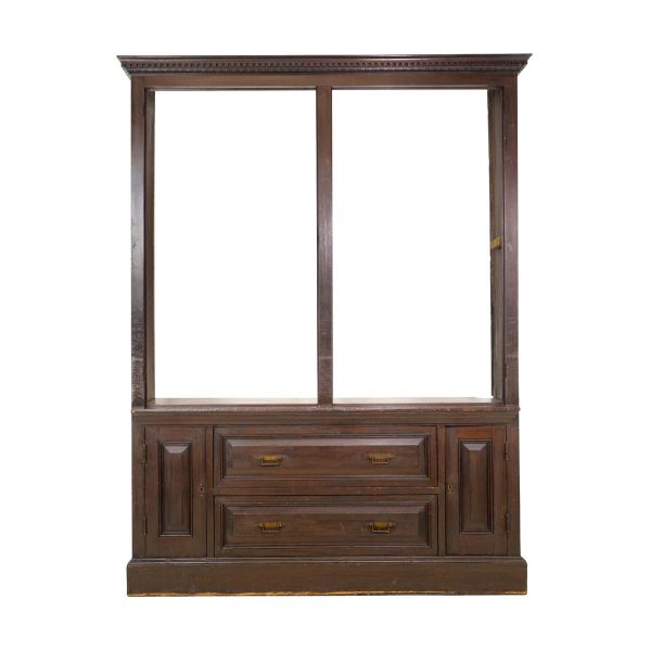 Cabinets - Antique Victorian Wood Storage Cabinet