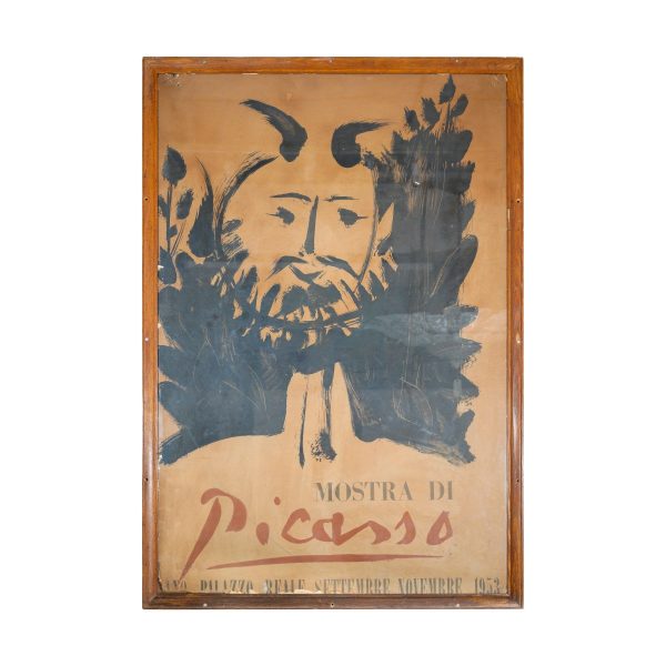 Posters - Original 1953 Framed Mostra di Picasso Exhibit Poster