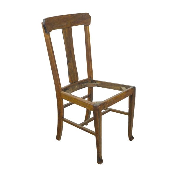 Seating - Antique Mahogany T Shaped Back Dining Chair