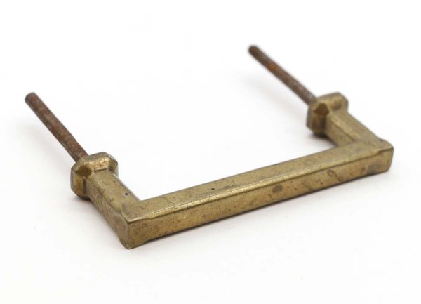 Cabinet & Furniture Pulls - European Vintage 4.75 in. Bronze Sleek Bridge Drawer Pull