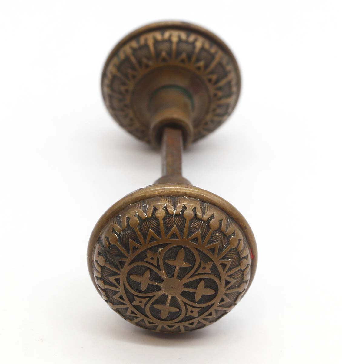 Pair Of Antique 1880s Sargent Vernacular Bronze Entry Door Knobs | Olde ...