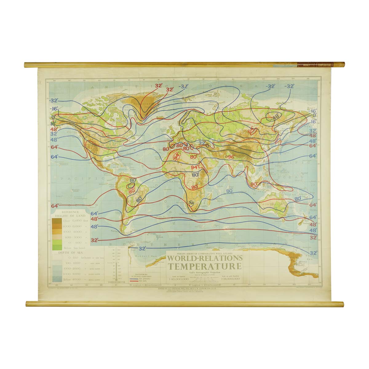 philips new popular Atlas of the World - 地図・旅行ガイド