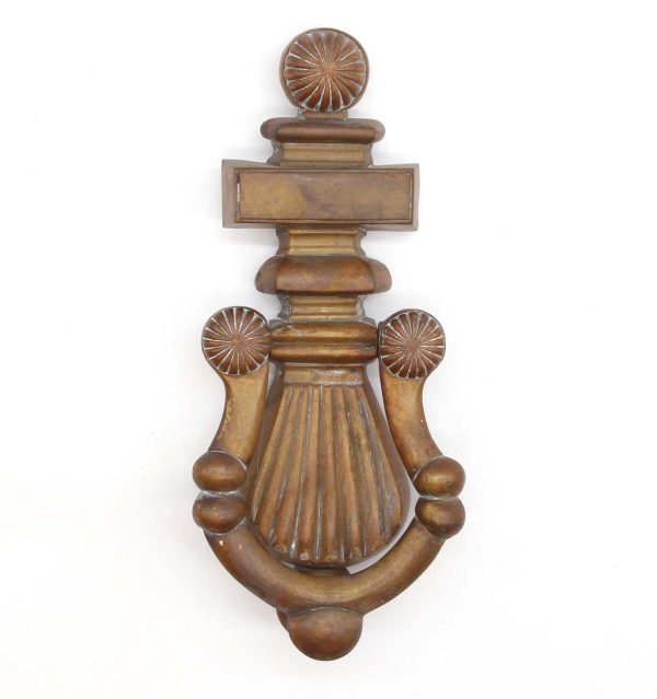 Knockers & Door Bells - Reclaimed Antique Colonial Bronze Door Knocker